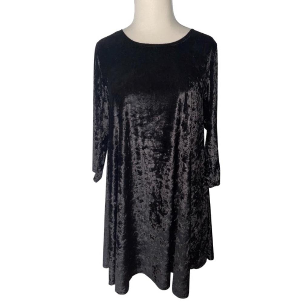 Velvet Black Dress